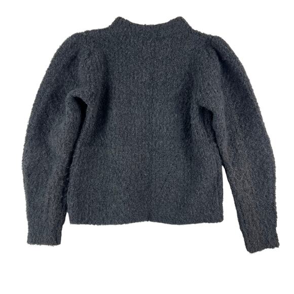 DEAR JOHN DENIM Madison Night Time Woman's Lng Slv Crew Nk Sweater SZ M Charcoal - Picture 4 of 8